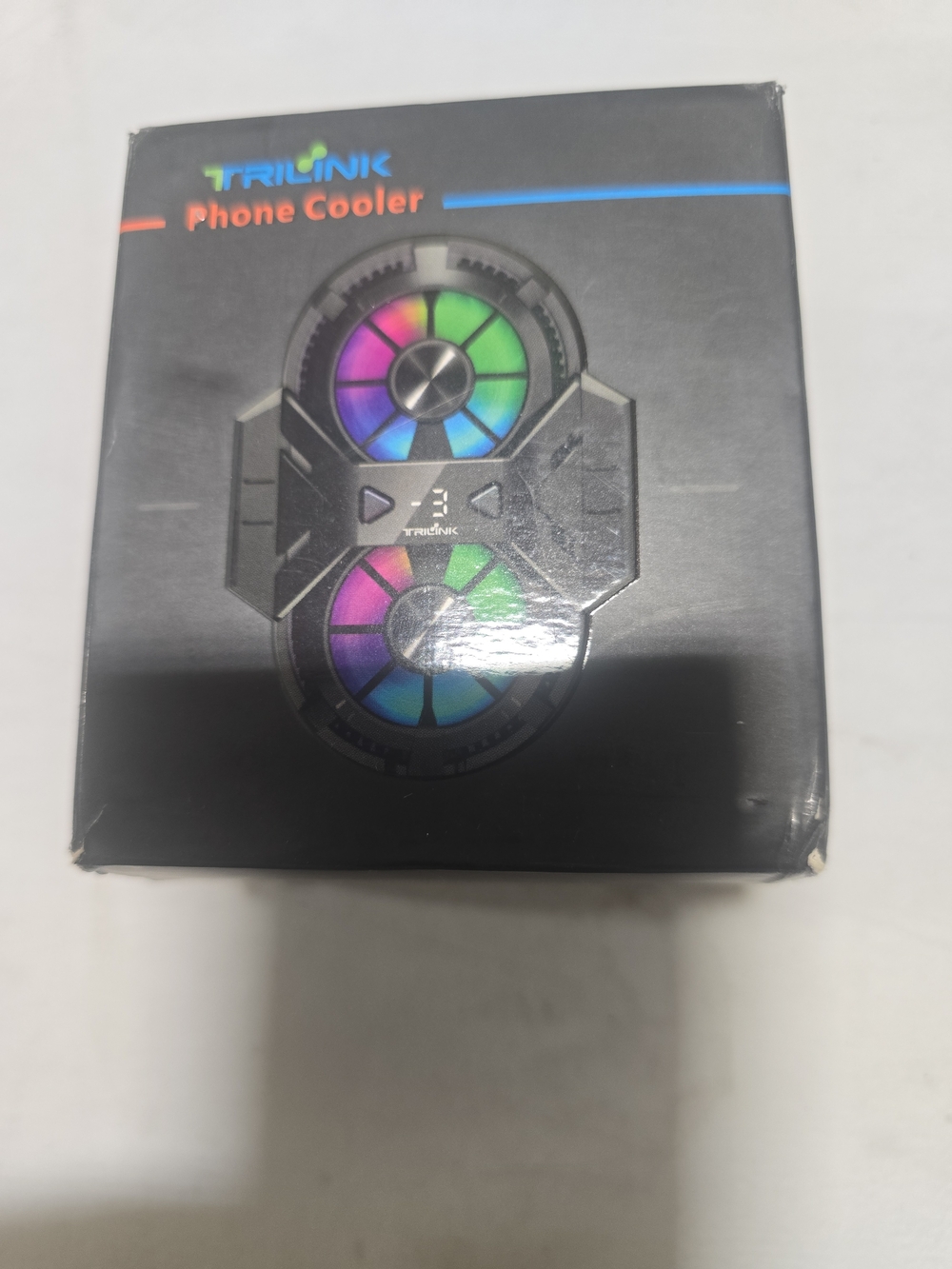 Link Black RGB Phone Cooler - Dual Fan Cooling